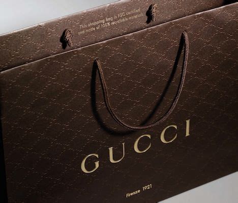 when did gucci change their packaging